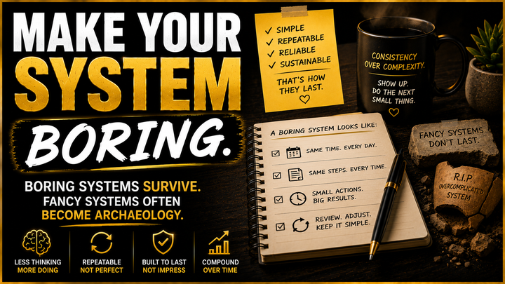 Make Your System Boring