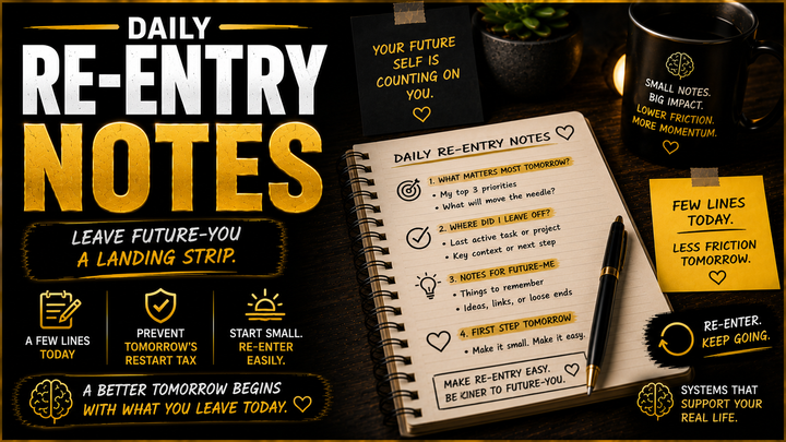 Daily Re-entry Notes