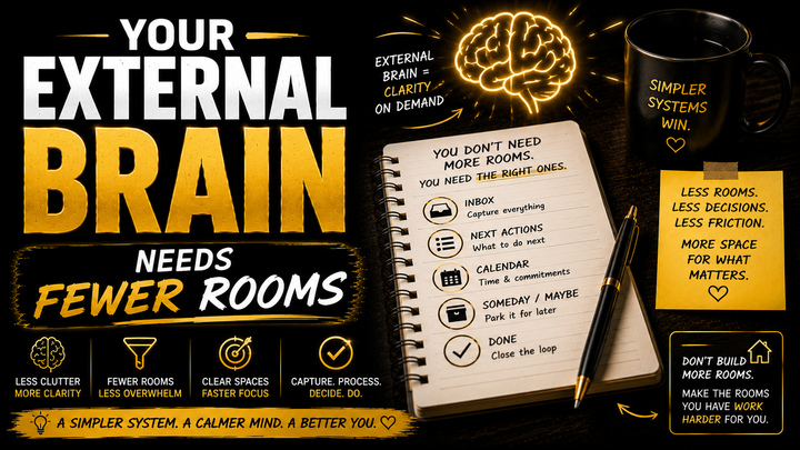 Your External Brain Needs Fewer Rooms
