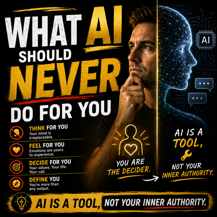 What AI Should Never Do For You